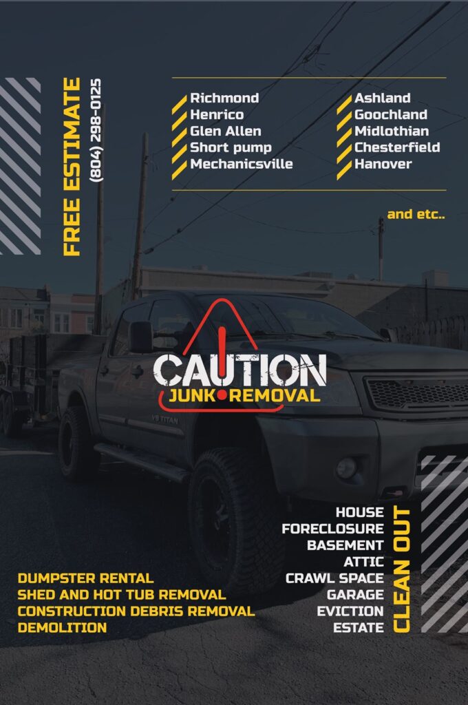 Caution Junk Removal Services and Locations